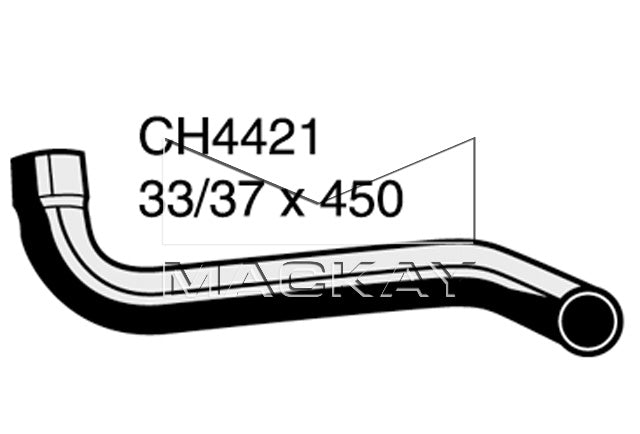 Mackay Bottom Radiator Hose CH4421