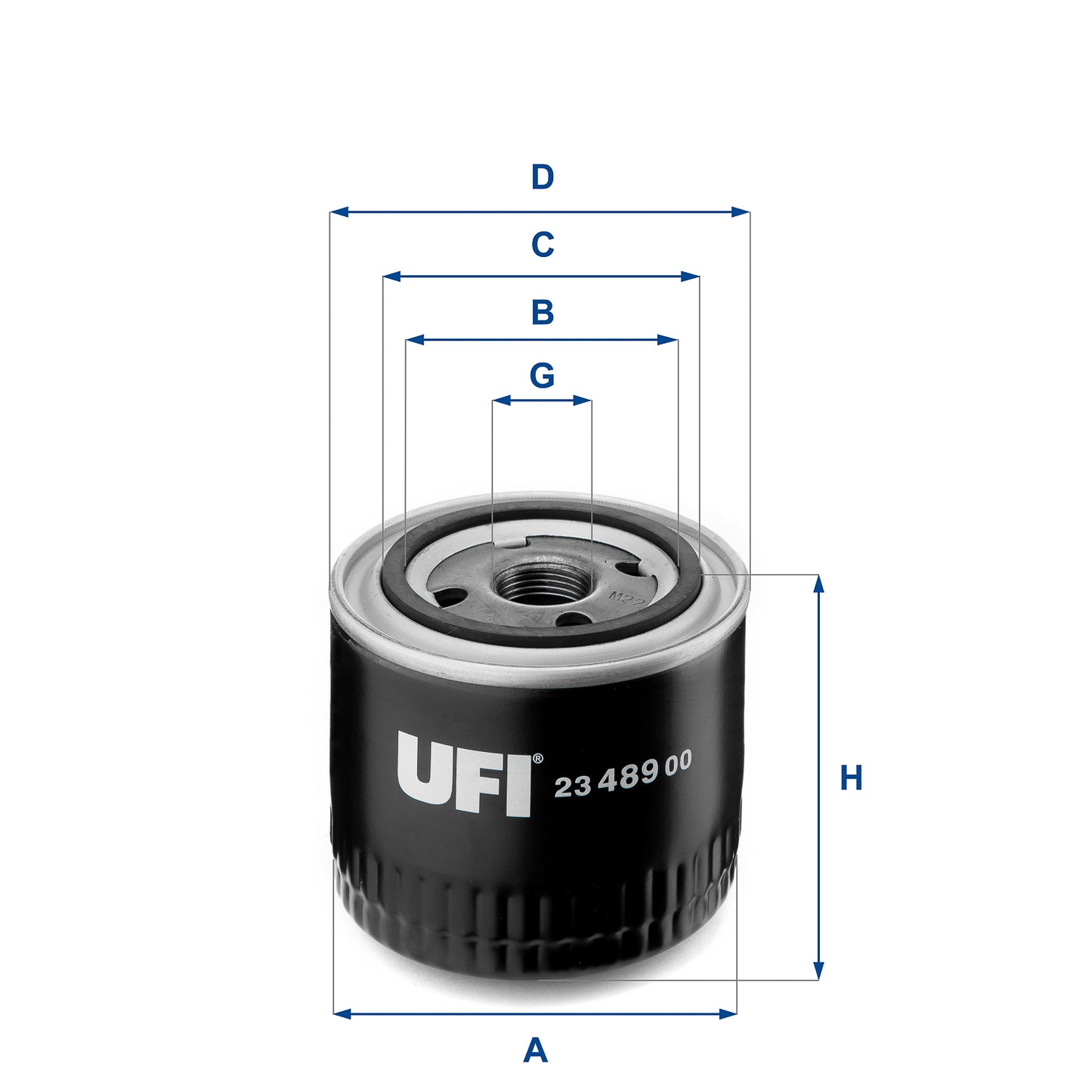 UFI Filters Oil Filter 23.489.00
