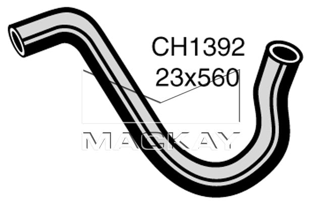 Mackay Bottom Radiator Hose CH1392