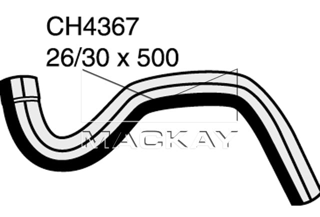 Mackay Bottom Radiator Hose CH4367