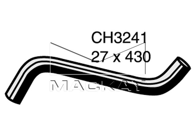 Mackay Top Radiator Hose CH3241