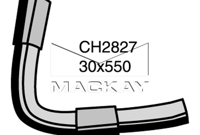 Mackay Top Radiator Hose CH2827