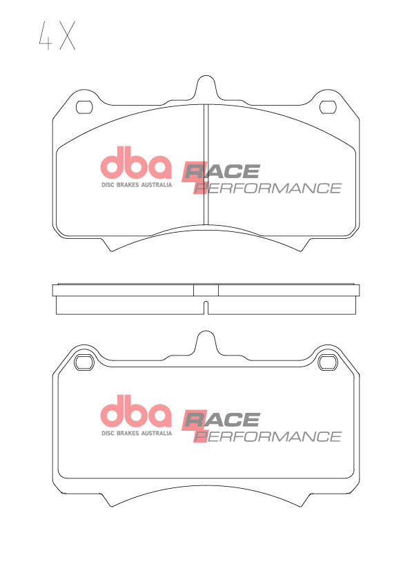 DBA Race Performance Brake Pad Set DB2317RP