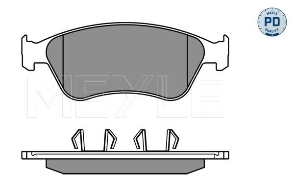 MEYLE Brake Pad Set 025 238 9620/PD