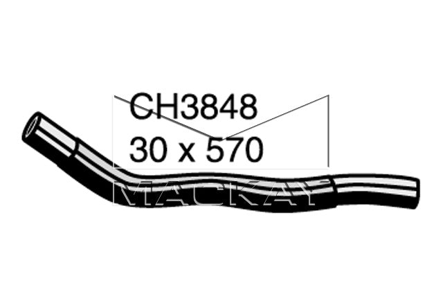 Mackay Bottom Radiator Hose CH3848