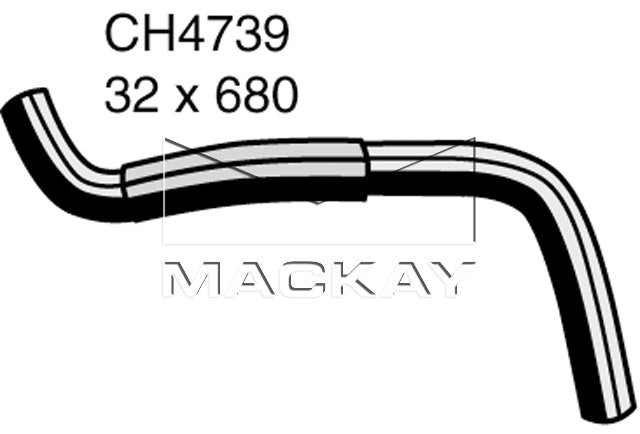 Mackay Bottom Radiator Hose CH4739