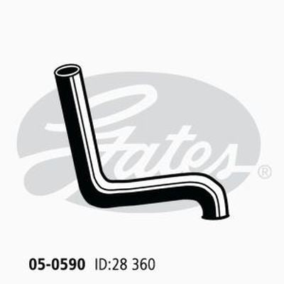 Gates Radiator Hose 05-0590