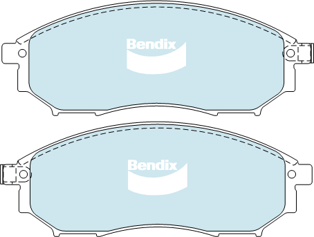 Bendix Ultimate 4WD Brake Pad Set DB1696 ULT4WD