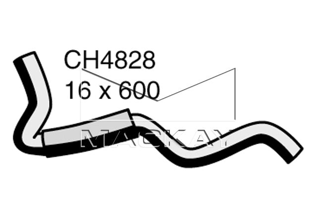 Mackay Heater Hose CH4828