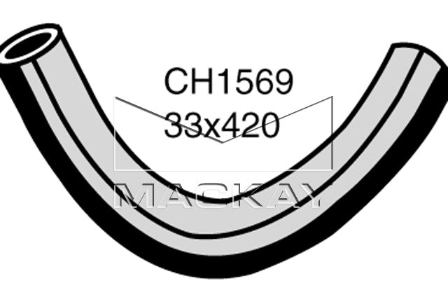Mackay Bottom Radiator Hose CH1569