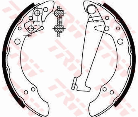 TRW Brake Shoe GS8526