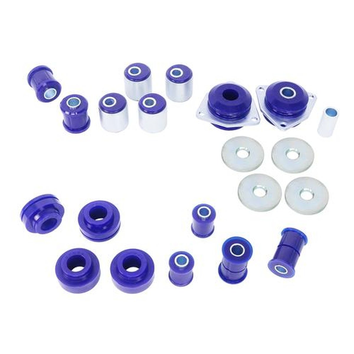 SuperPro F&R Radius Arms & Panhard Rod Bush Kit Caster Correction Fits Honda Land Rover KIT043AADJK