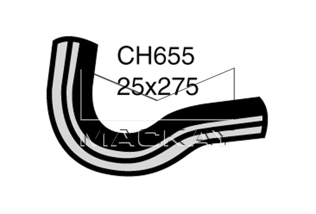 Mackay Top Radiator Hose CH655