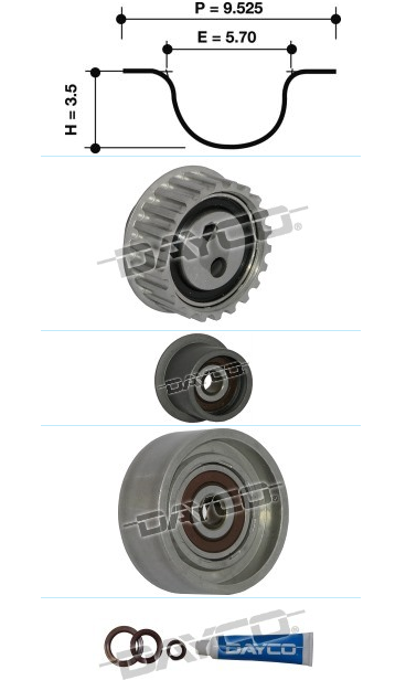 Dayco Timing Belt Kit KTB151E