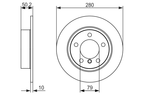 Bosch Breather Valve/ Fuel Tank 0 280 142 431