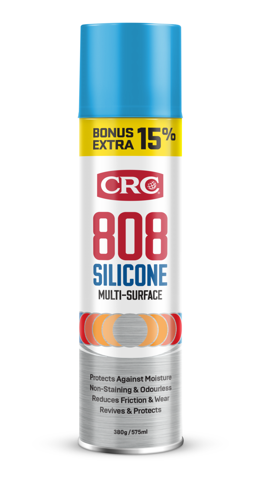 CRC 808 Silicone Spray 15% Bonus 380g 575ml 1753211