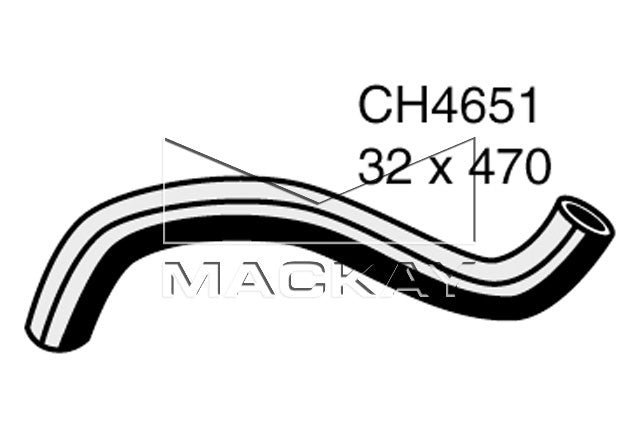 Mackay Bottom Radiator Hose CH4651