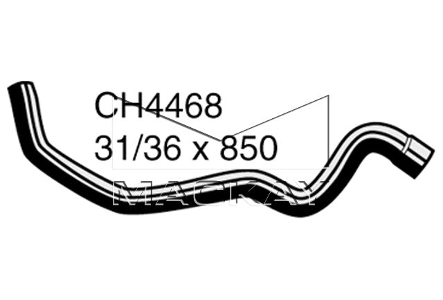 Mackay Bottom Radiator Hose CH4468