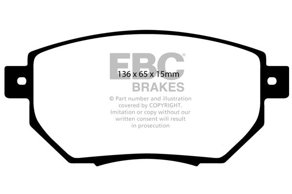 EBC Brake Pad Set DP61659