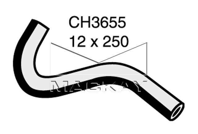 Mackay Bypass Heater Hose CH3655