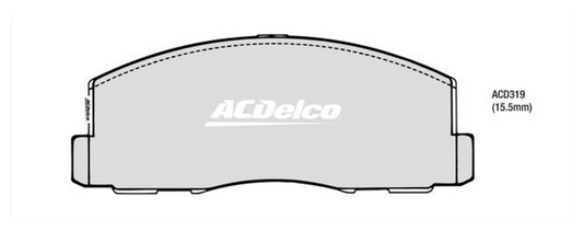 ACDelco Durastop Brake Pad Set ACD319