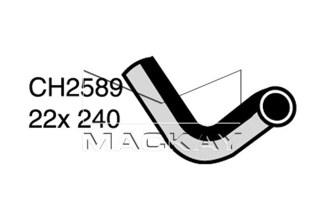 Mackay Bypass Heater Hose CH2589