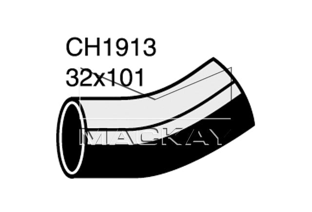 Mackay Bypass Heater Hose CH1913