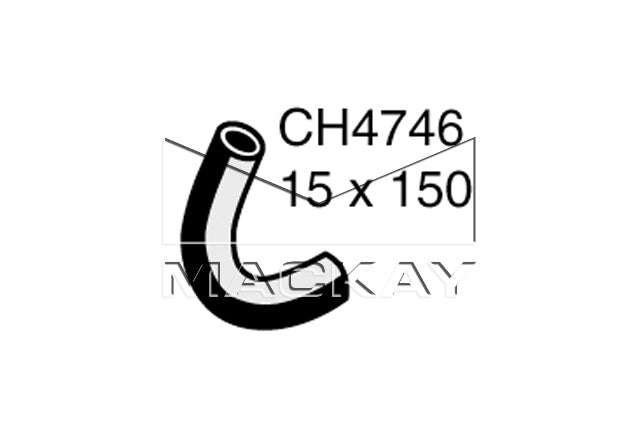 Mackay Crankcase Vent Hose CH4746