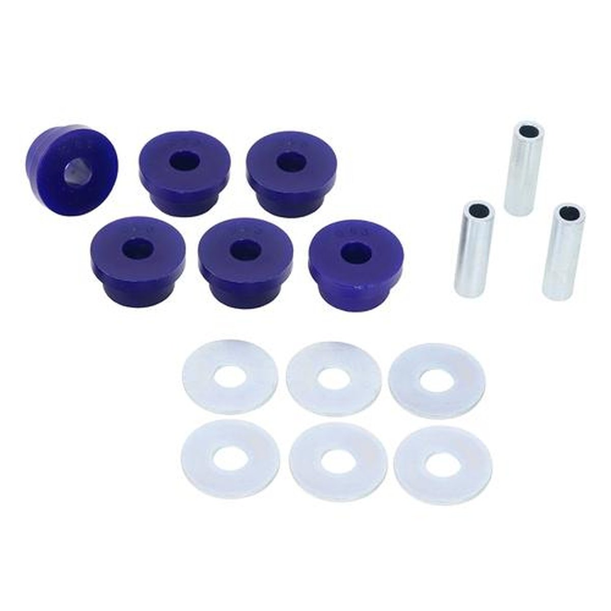 SuperPro Front Steering Rack & Pinion Mount Bush Kit Fits Daimler Jaguar SPF0083K