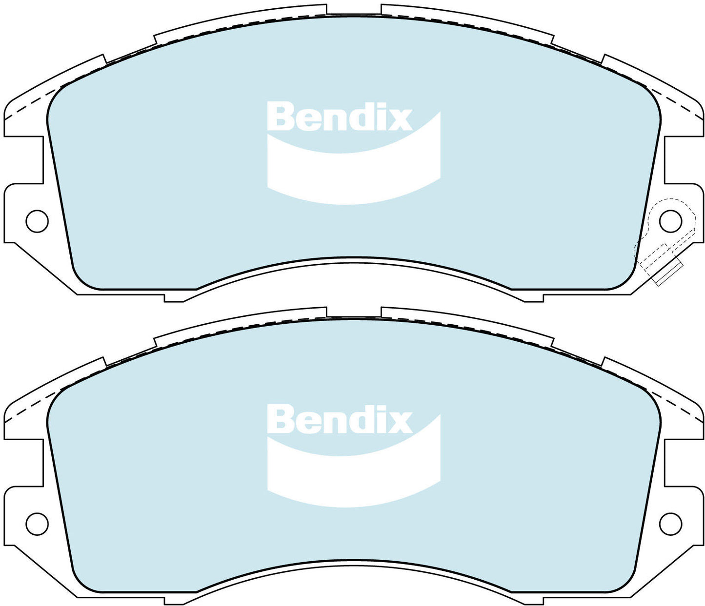 Bendix Ultimate + Brake Pad Set DB1185 ULT+