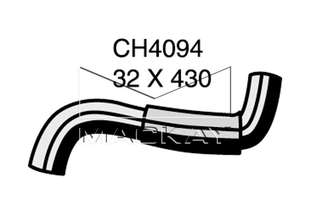 Mackay Bottom Radiator Hose CH4094