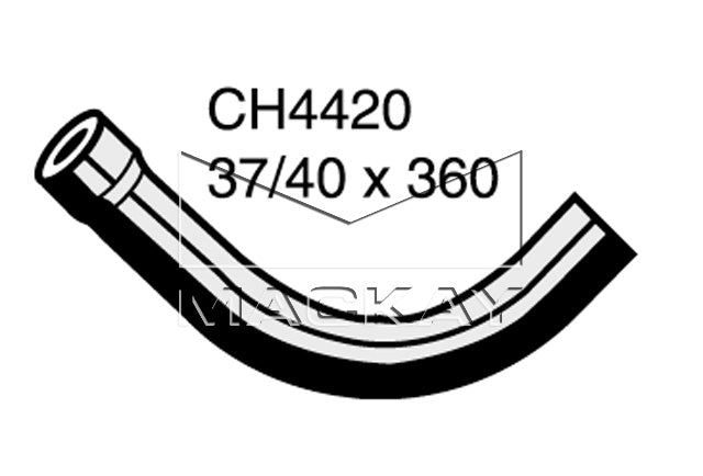 Mackay Top Radiator Hose CH4420