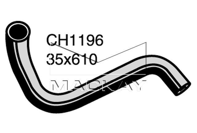 Mackay Bottom Radiator Hose CH1196