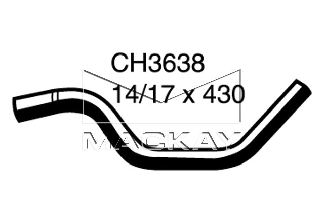 Mackay Heater Hose CH3638