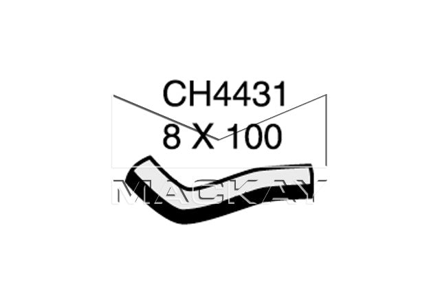 Mackay Crankcase Vent Hose CH4431