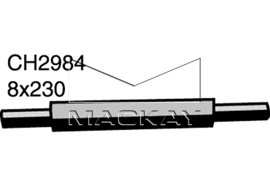 Mackay Bypass Heater Hose CH2984