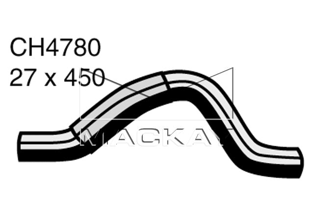 Mackay Top Radiator Hose CH4780