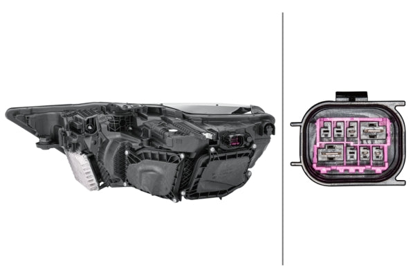 Hella Headlight 1ZX 013 378-141