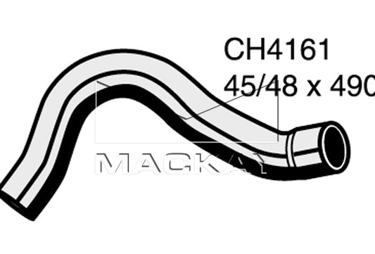 Mackay Bottom Radiator Hose CH4161