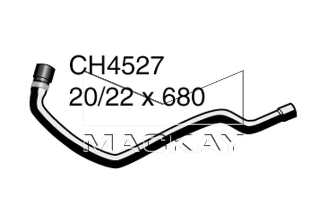 Mackay Heater Hose CH4527