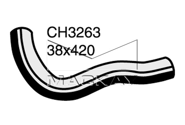 Mackay Bottom Radiator Hose CH3263