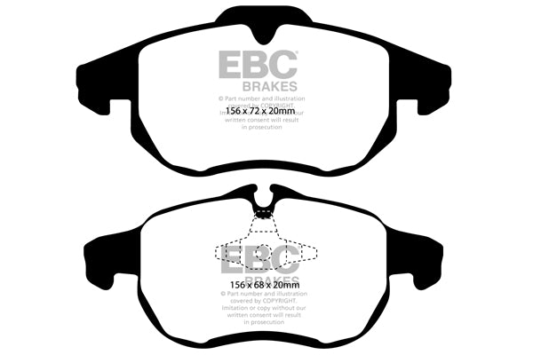 EBC Holden/Saab Front Pads DP21414