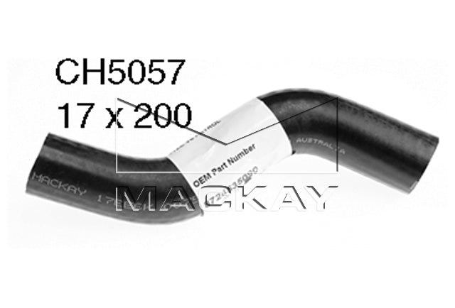 Mackay Heater Hose CH5057