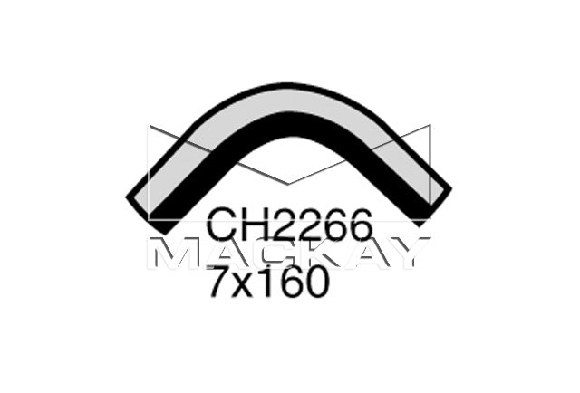 Mackay Bypass Heater Hose CH2266