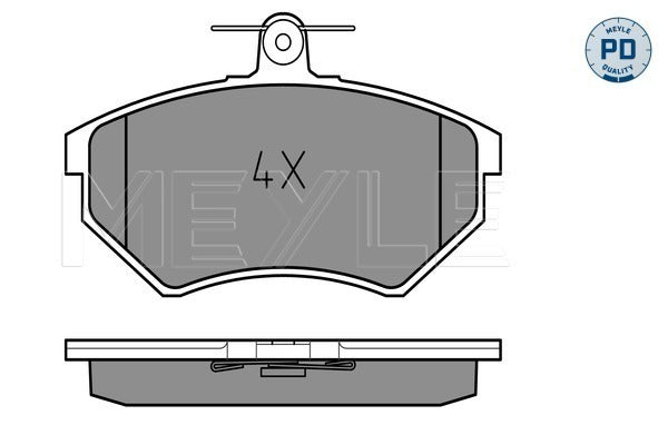 MEYLE Brake Pad Set 025 201 6816/PD