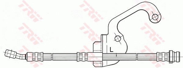 TRW Brake Hose PHD506