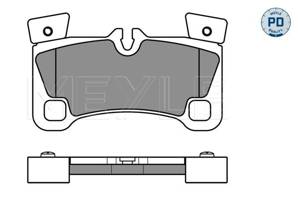 MEYLE Brake Pad Set 025 242 9616/PD