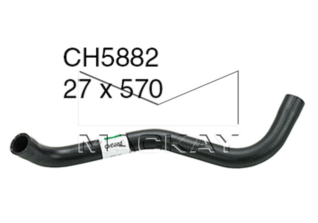 Mackay Radiator Bottom Hose CH5882