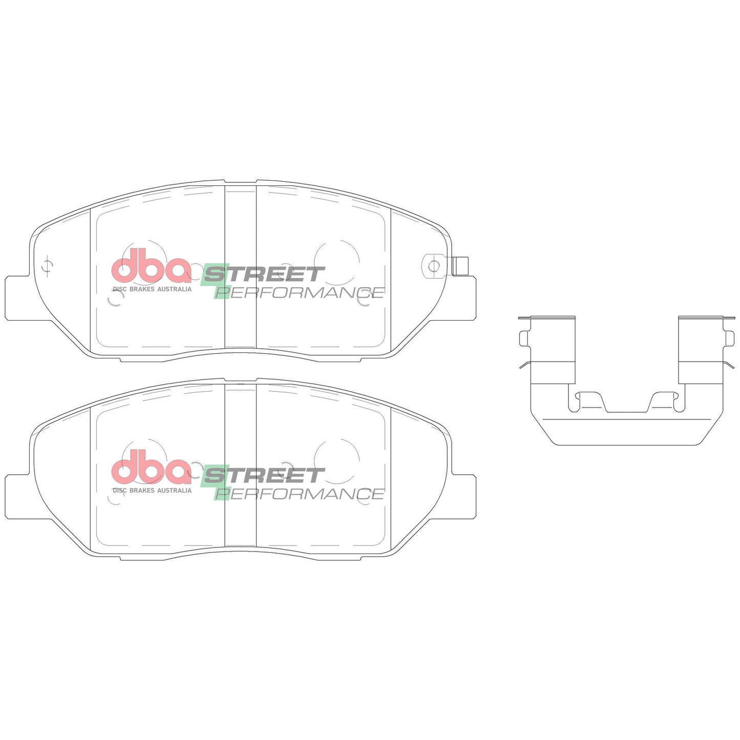 DBA SP Performance Brake Pad Set DB2034SP