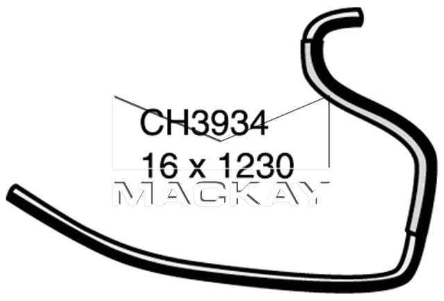 Mackay Heater Hose CH3934